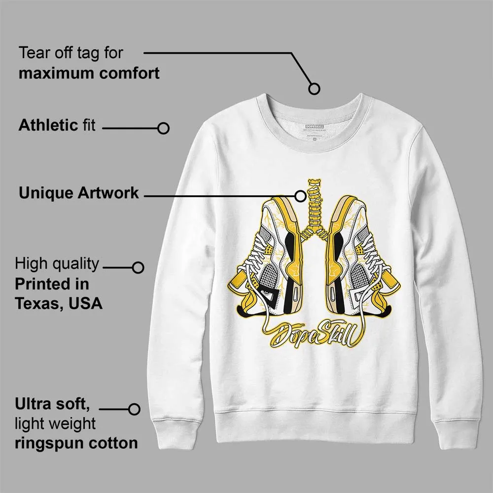 Vivid Sulfur 4s DopeSkill Sweatshirt Breathe Graphic sold by DopeSkill product image thumbnail 3