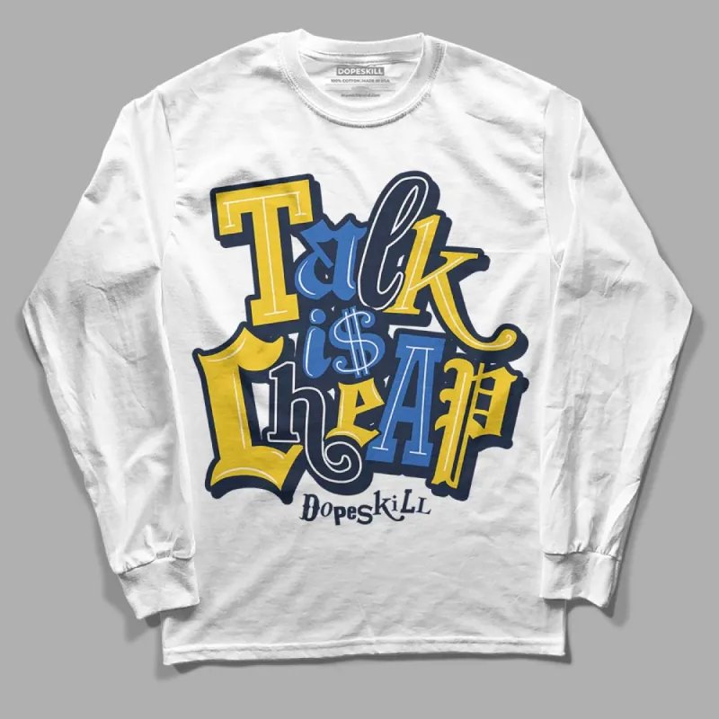 Michigan Dunks DopeSkill Long Sleeve T-Shirt Talk Is Chip Graphic sold by DopeSkill