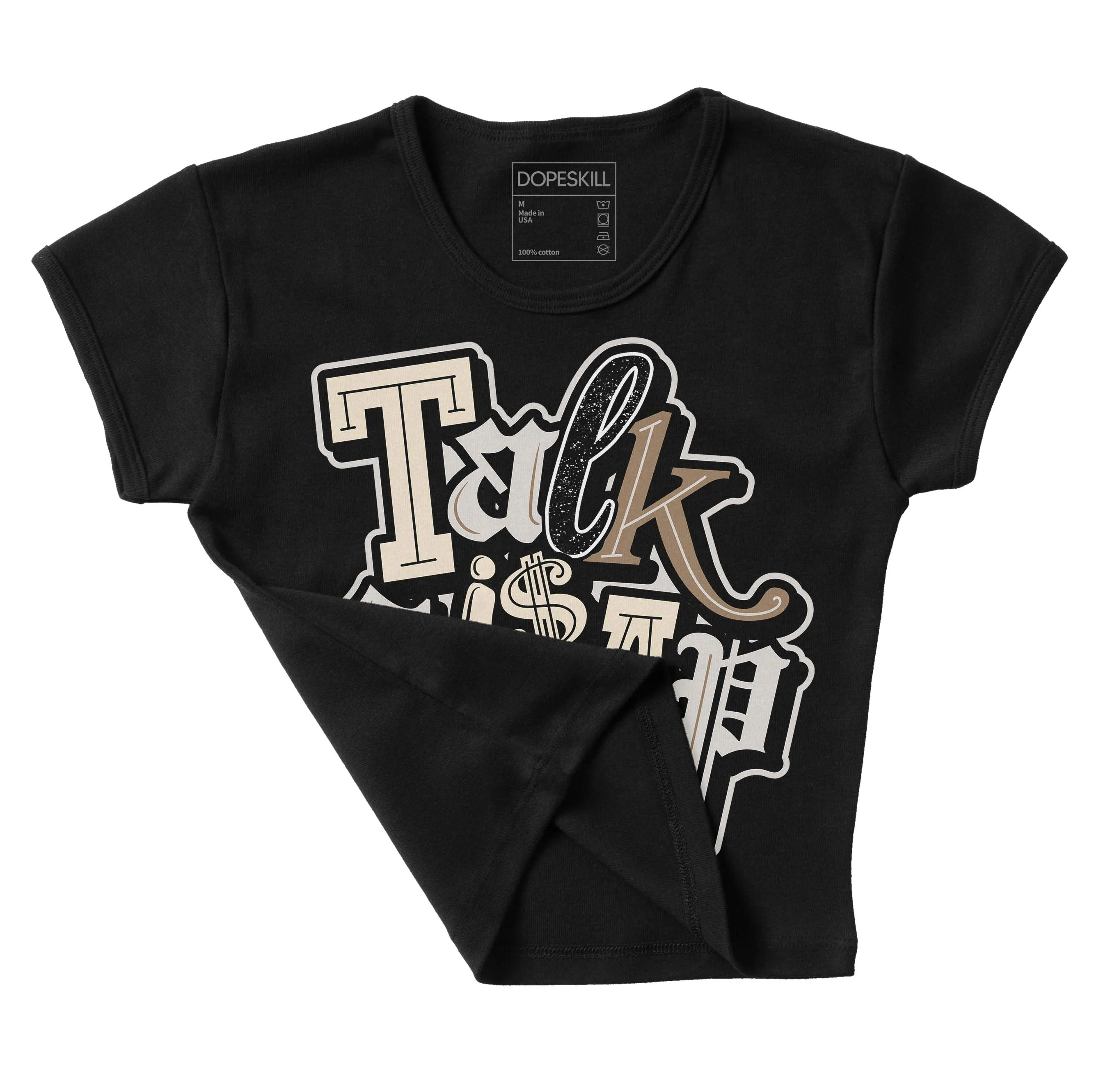 Sail 5s DopeSkill Women's Crop Top Talk Is Chip Graphic sold by DopeSkill product image thumbnail 4