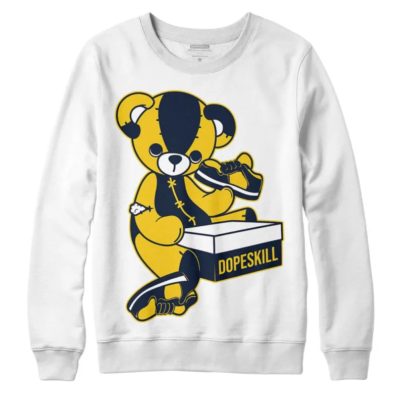 Michigan Dunks DopeSkill Sweatshirt Sneakerhead BEAR Graphic sold by DopeSkill