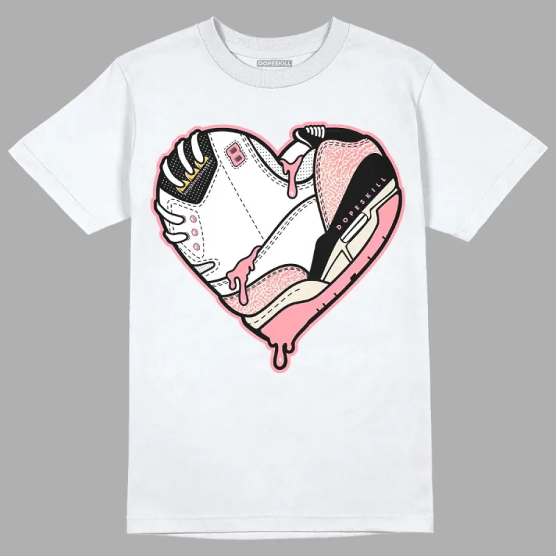 Red Stardust 3s DopeSkill T-Shirt Heart Jordan 3 Graphic sold by DopeSkill