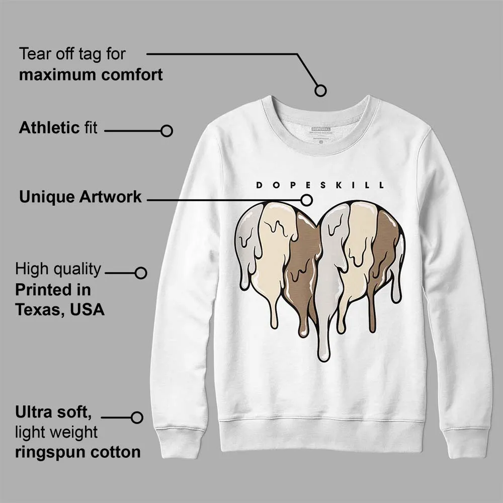 Sail 5s DopeSkill Sweatshirt Slime Drip Heart Graphic sold by DopeSkill product image thumbnail 3