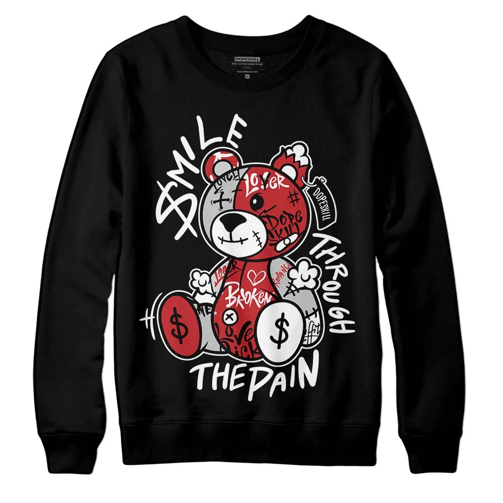Red Taxi 12s DopeSkill Sweatshirt Smile Through The Pain Graphic sold by DopeSkill product image thumbnail 2