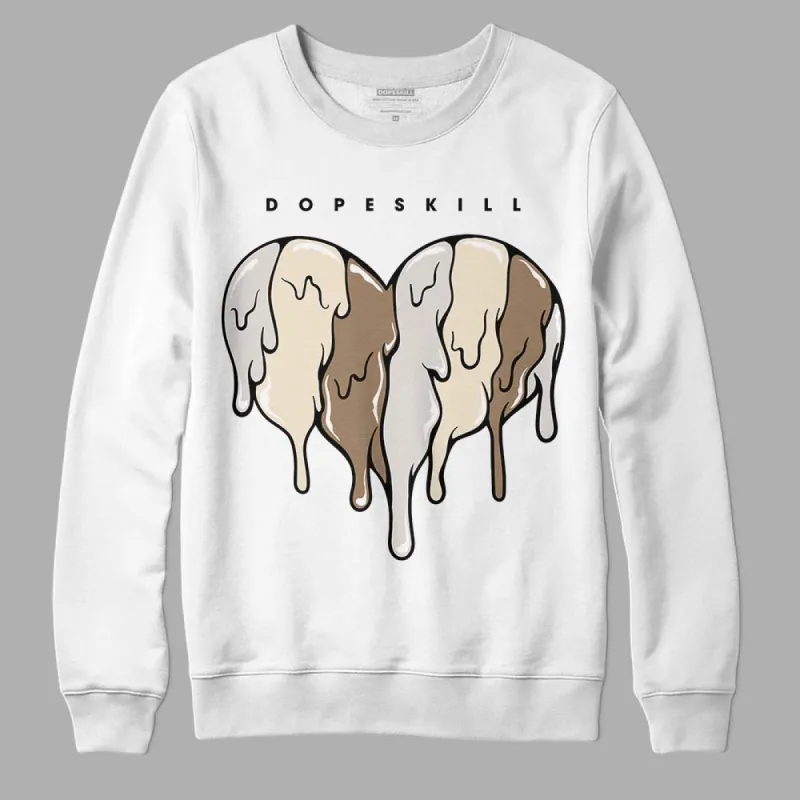 Sail 5s DopeSkill Sweatshirt Slime Drip Heart Graphic sold by DopeSkill