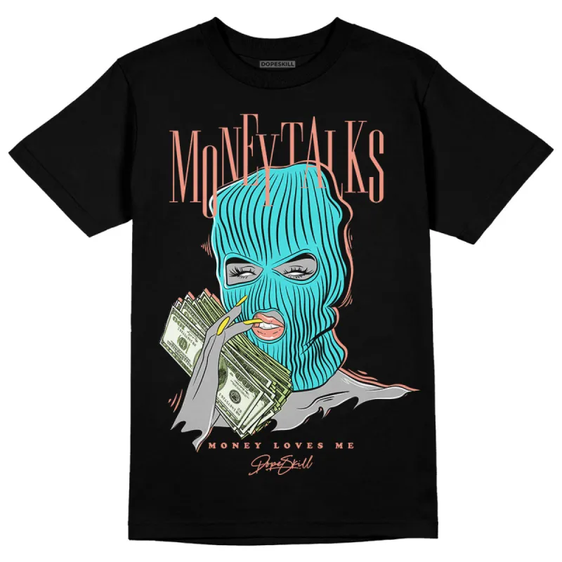 Cyan Burst 9060 DopeSkill T-Shirt Money Talks Graphic sold by DopeSkill