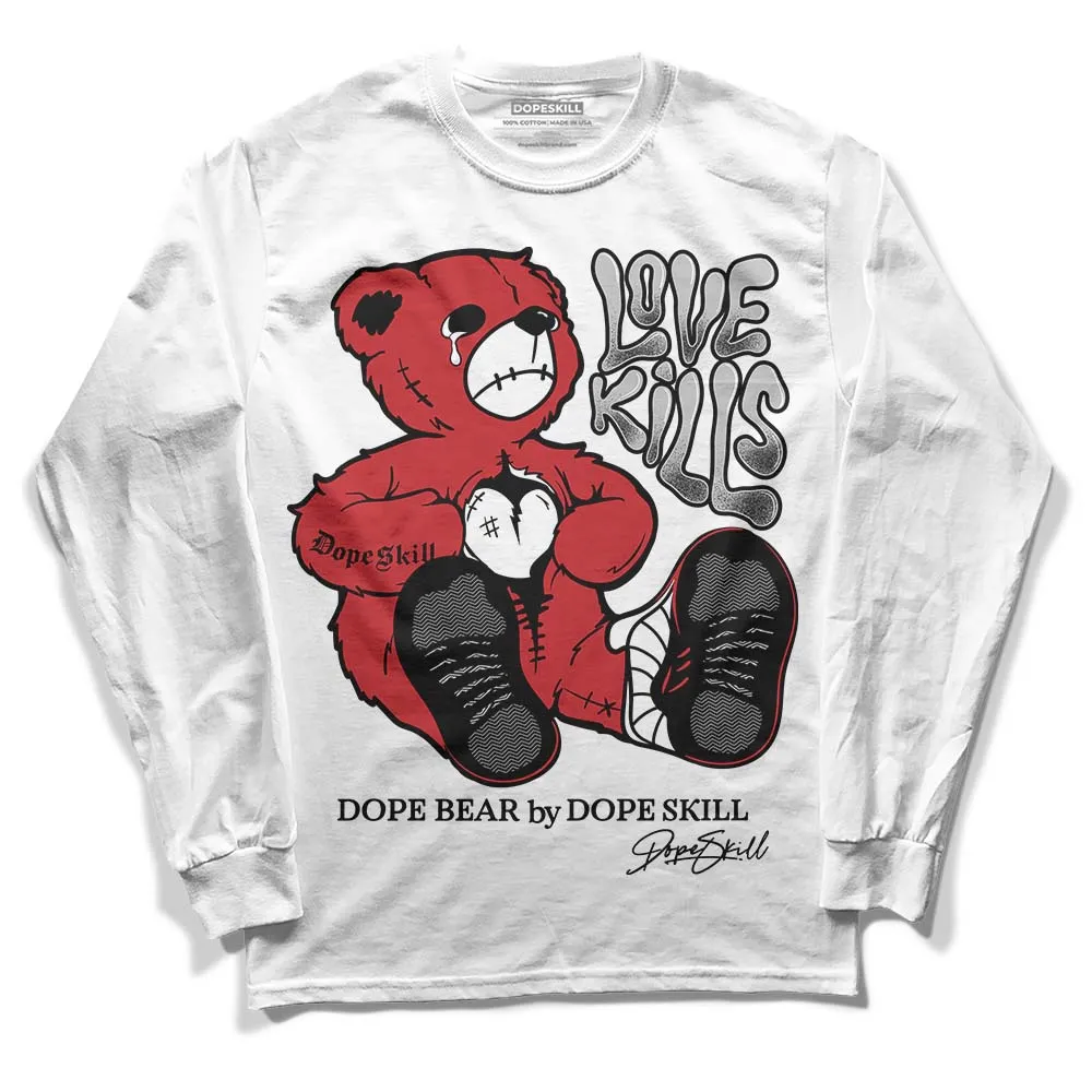 Red Taxi 12s DopeSkill Long Sleeve T-Shirt Love Kills Graphic sold by DopeSkill