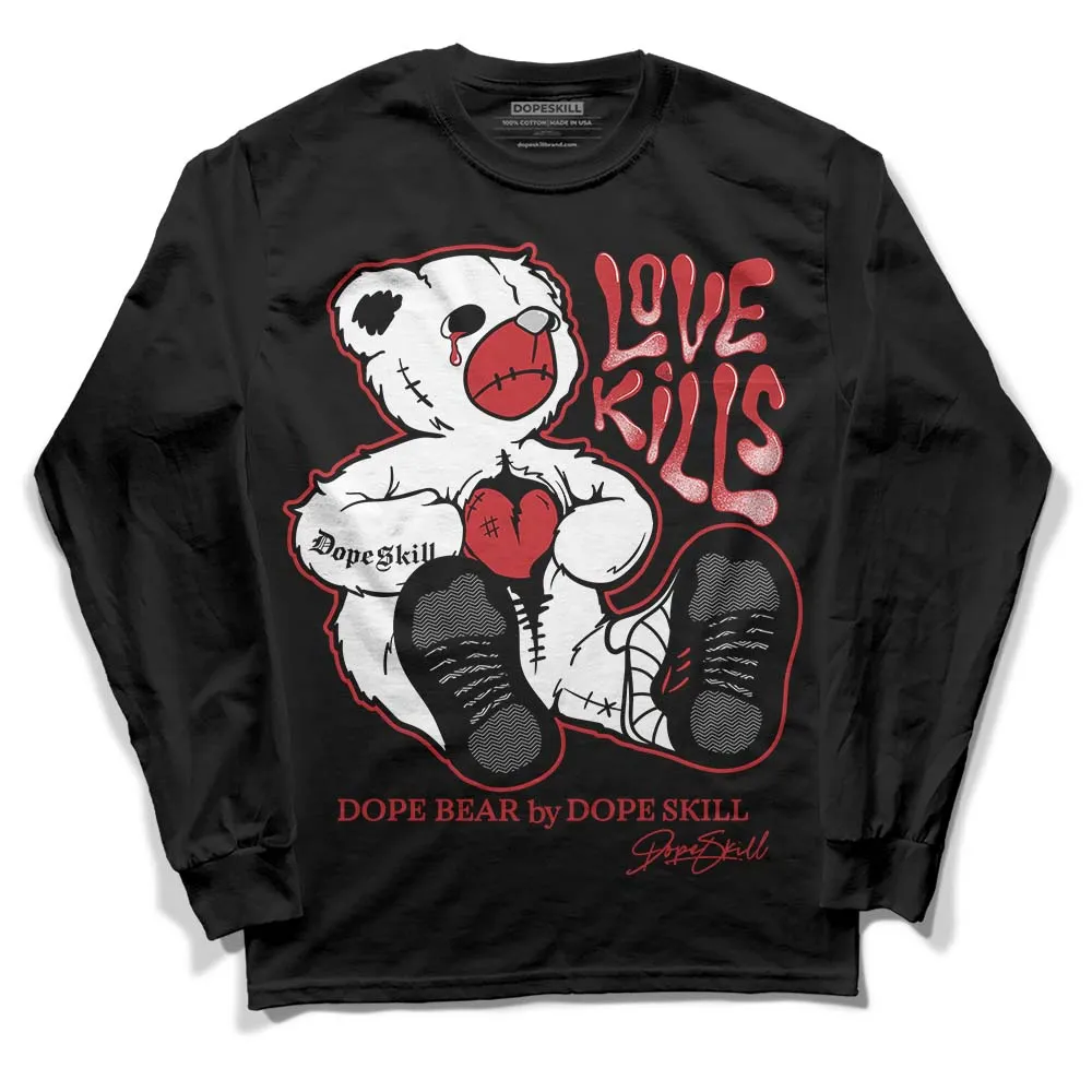 Red Taxi 12s DopeSkill Long Sleeve T-Shirt Love Kills Graphic sold by DopeSkill product image thumbnail 2