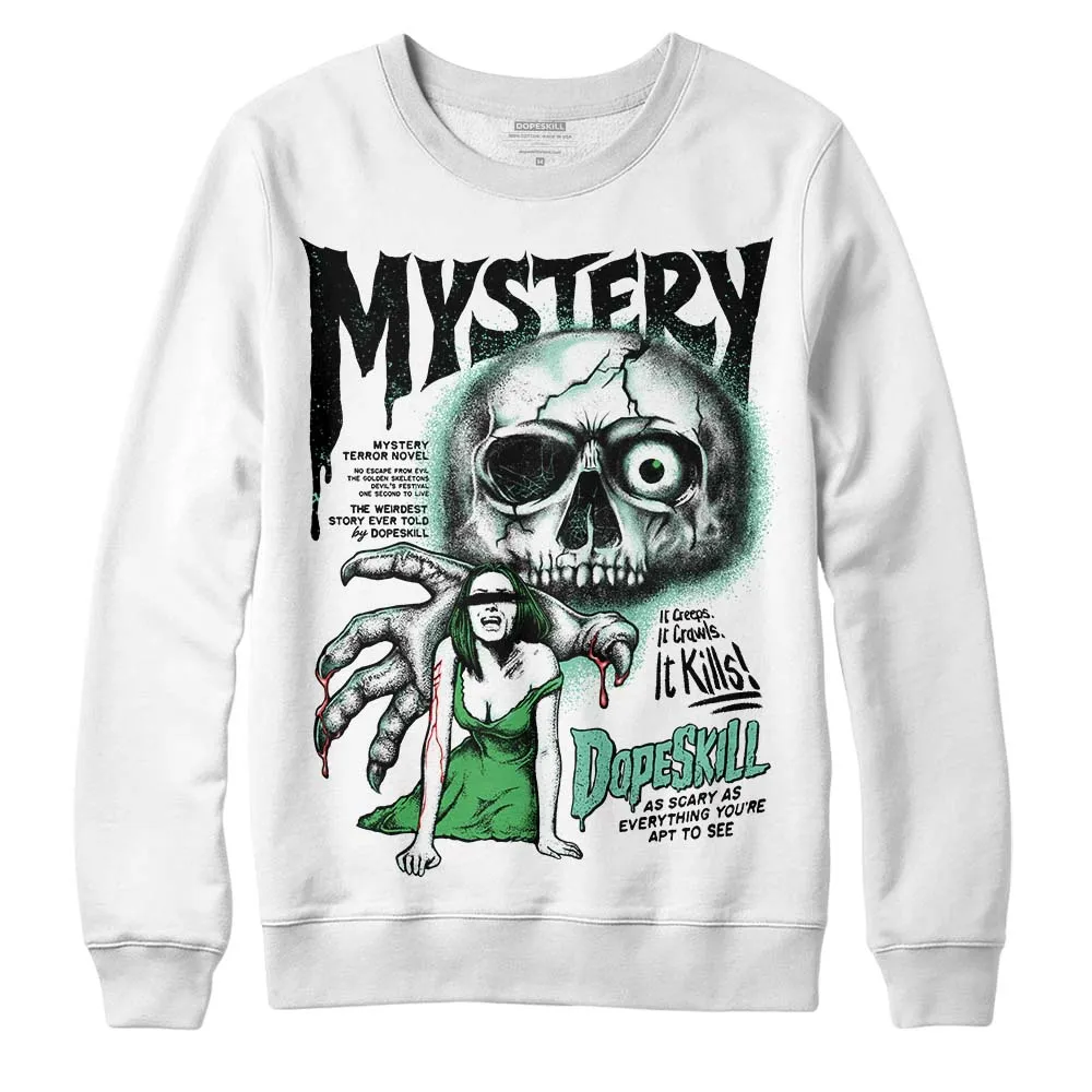 Green Glow 1s DopeSkill Sweatshirt Mystery Ghostly Grasp Graphic sold by DopeSkill product image thumbnail 2
