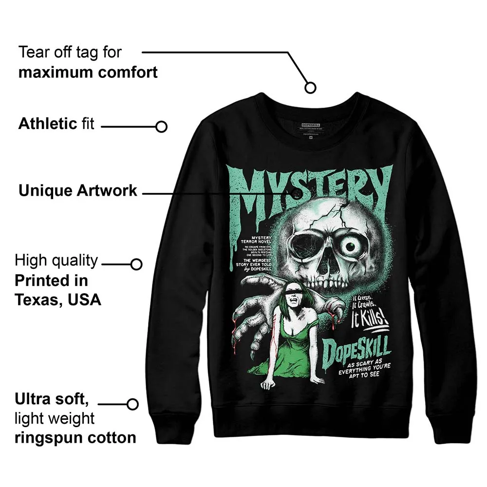 Green Glow 1s DopeSkill Sweatshirt Mystery Ghostly Grasp Graphic sold by DopeSkill product image thumbnail 3