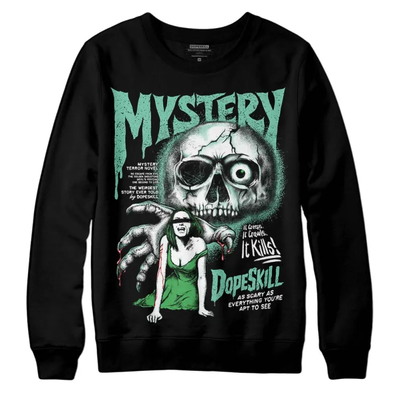 Green Glow 1s DopeSkill Sweatshirt Mystery Ghostly Grasp Graphic sold by DopeSkill