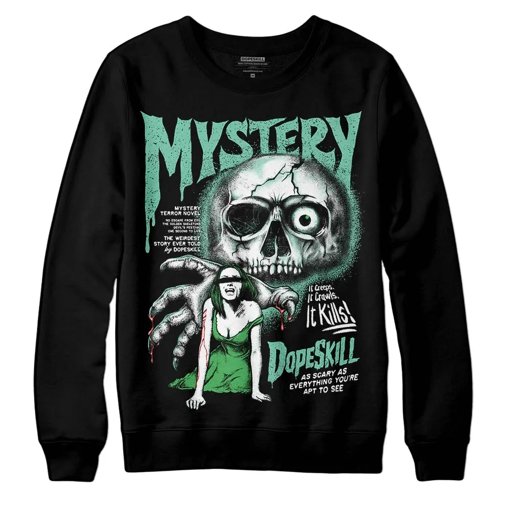 Green Glow 1s DopeSkill Sweatshirt Mystery Ghostly Grasp Graphic sold by DopeSkill