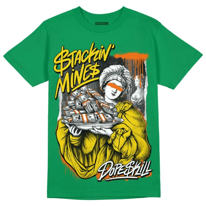 Green Collection DopeSkill Green T-shirt Stackin Mines Graphic sold by DopeSkill