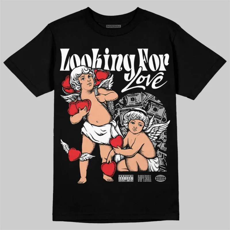 White Thunder 4s DopeSkill T-Shirt Looking For Love Graphic sold by DopeSkill