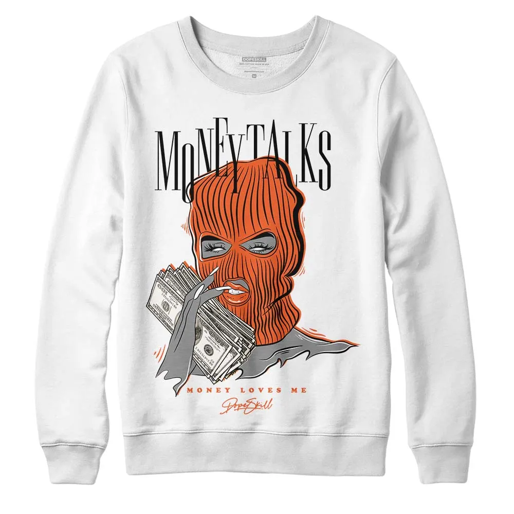 Georgia Peach 3s DopeSkill Sweatshirt Money Talks Graphic sold by DopeSkill product image thumbnail 2