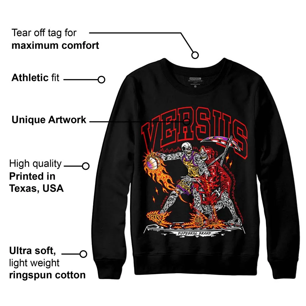 Red Collection DopeSkill Sweatshirt VERSUS Graphic sold by DopeSkill product image thumbnail 3