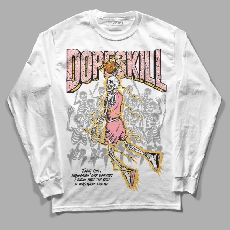 Red Stardust 3s DopeSkill Long Sleeve T-Shirt Thunder Dunk Graphic sold by DopeSkill