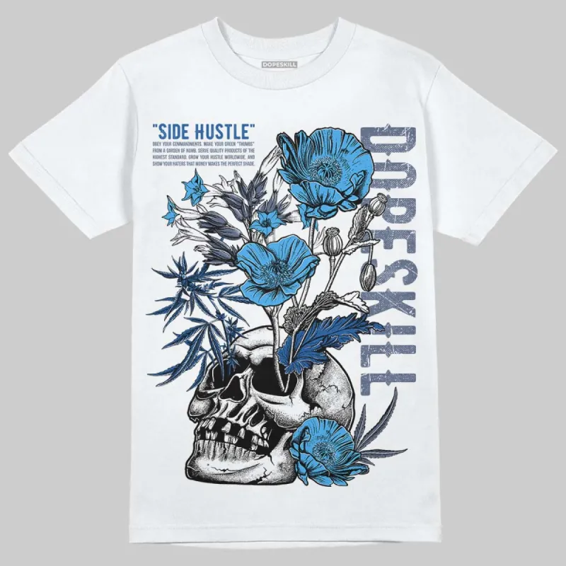 Diffused Blue 11s DopeSkill T-Shirt Side Hustle Graphic sold by DopeSkill