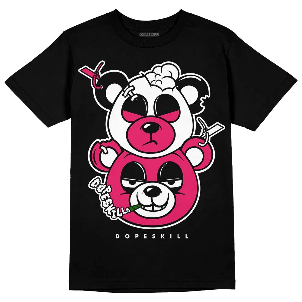 Dunk Obsidian Fierce Pink DopeSkill T-Shirt New Double Bear Graphic sold by DopeSkill product image thumbnail 2