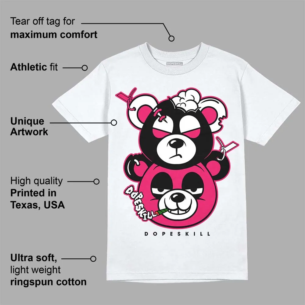 Dunk Obsidian Fierce Pink DopeSkill T-Shirt New Double Bear Graphic sold by DopeSkill product image thumbnail 3