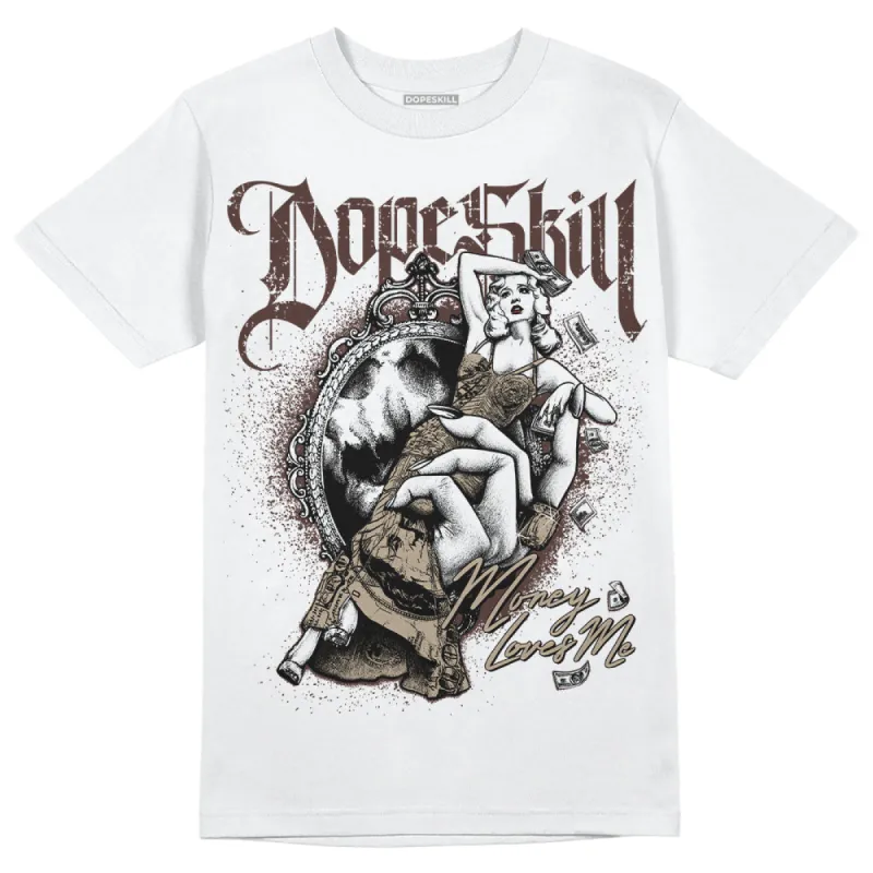 Latte 1s DopeSkill T-Shirt Money Loves Me Graphic sold by DopeSkill