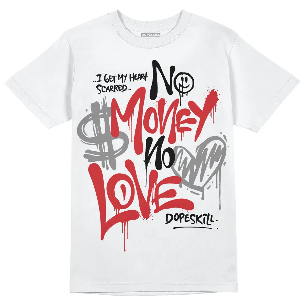 Red Taxi 12s DopeSkill T-Shirt No Money No Love Typo Graphic sold by DopeSkill