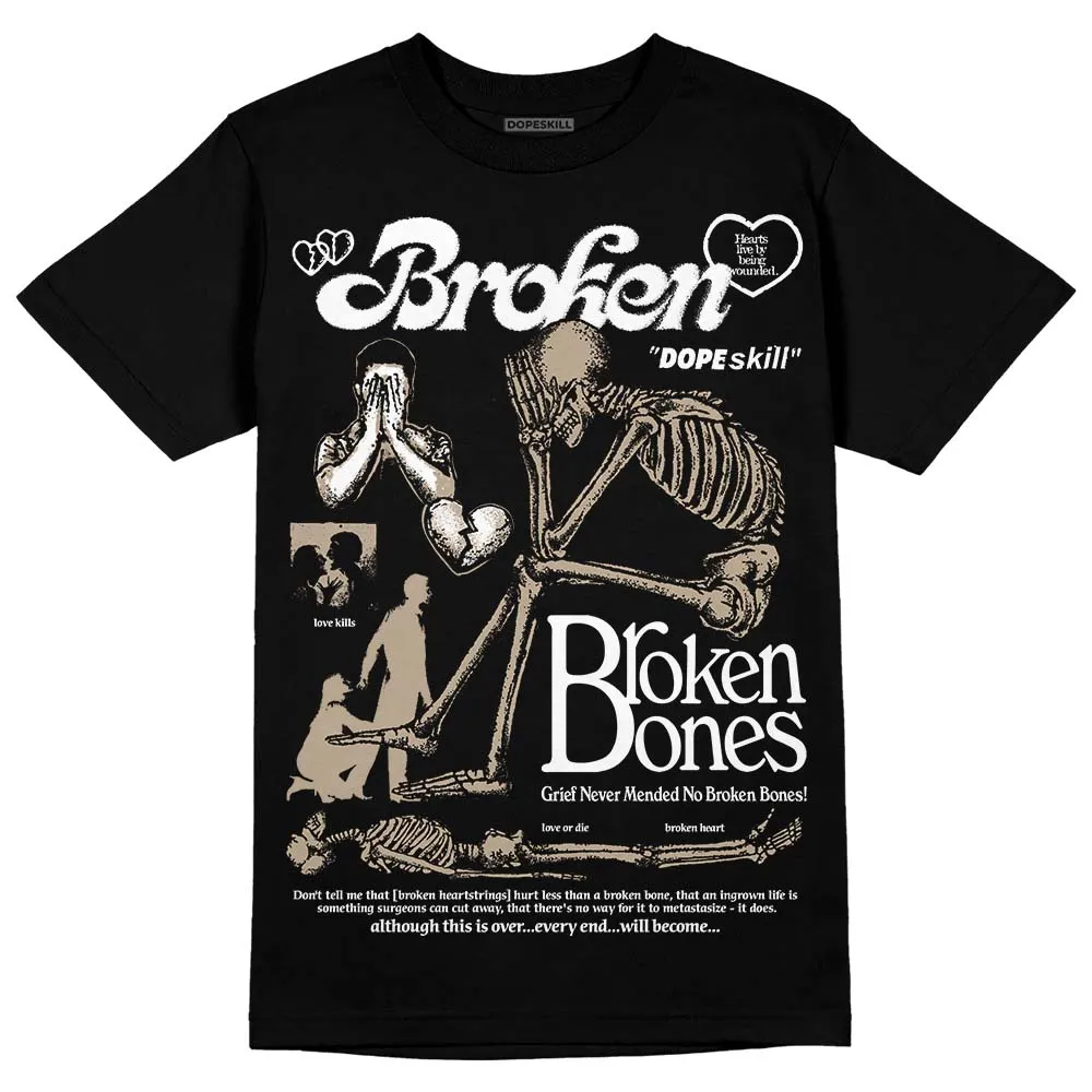 Latte 1s DopeSkill T-Shirt Broken Bones Graphic sold by DopeSkill product image thumbnail 2
