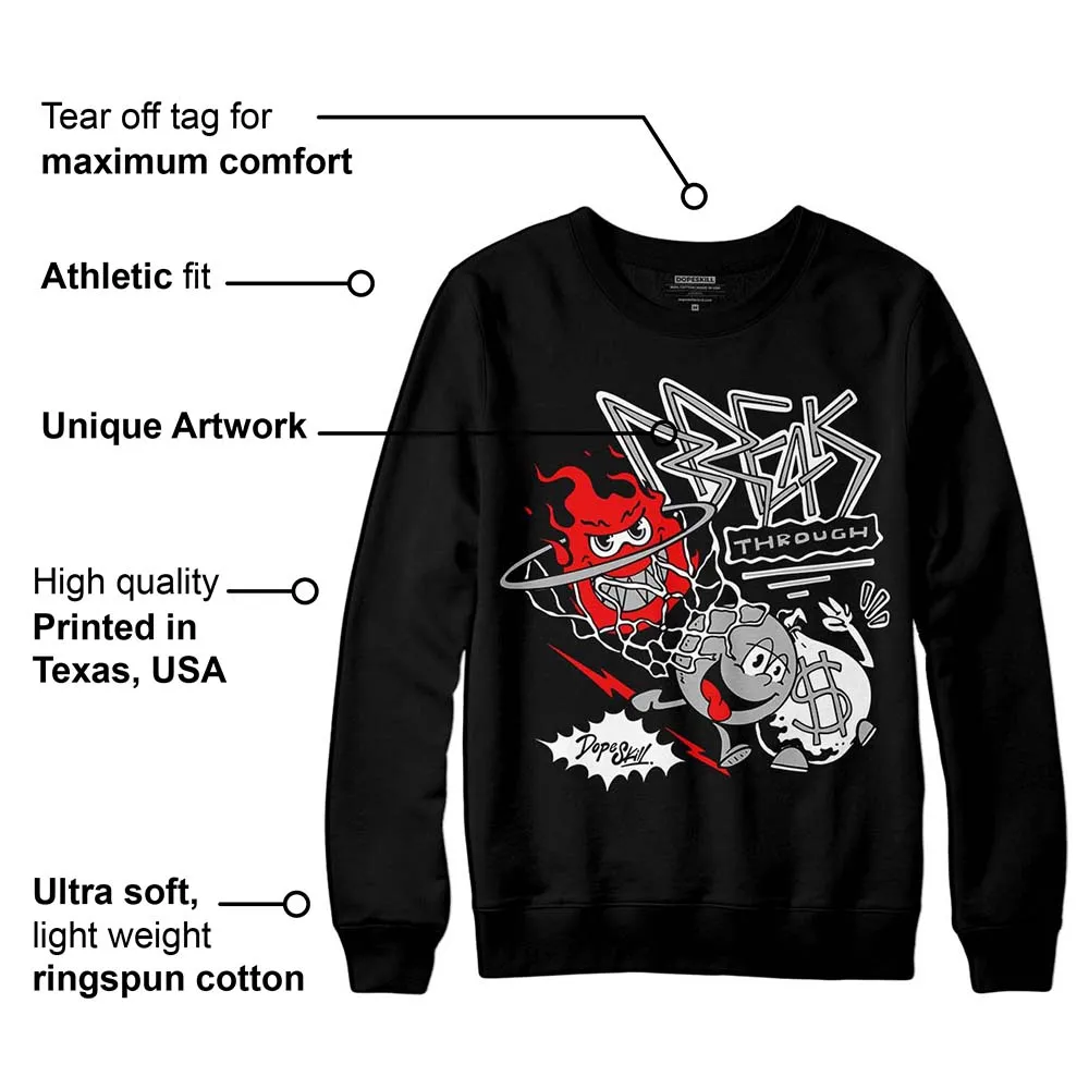 Shadow 1s DopeSkill Sweatshirt Break Through Graphic sold by DopeSkill product image thumbnail 3