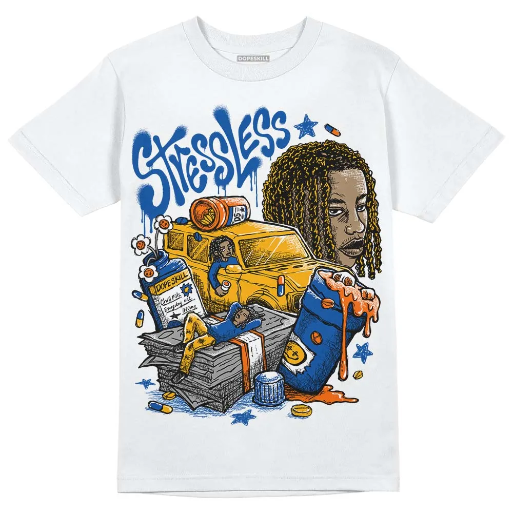 Dunk Blue Jay and University Gold DopeSkill T-Shirt Stressless Graphic sold by DopeSkill