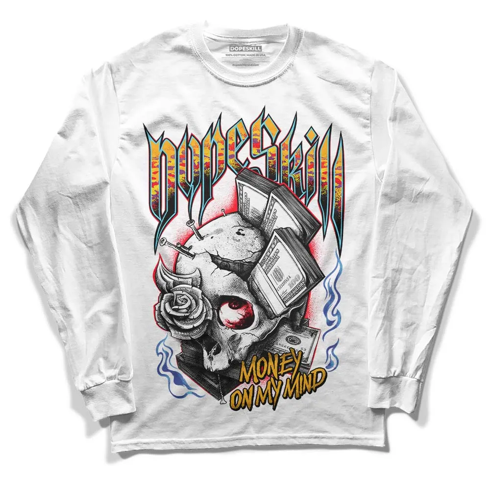 GS 'Six Championships' 1s DopeSkill Long Sleeve T-Shirt Money On My Mind Graphic sold by DopeSkill product image thumbnail 2