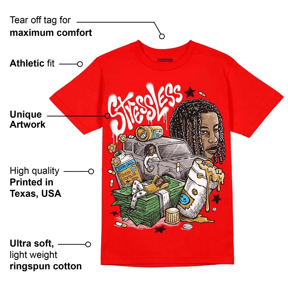 Red Collection DopeSkill Red T-shirt Stressless Graphic sold by DopeSkill product image thumbnail 2