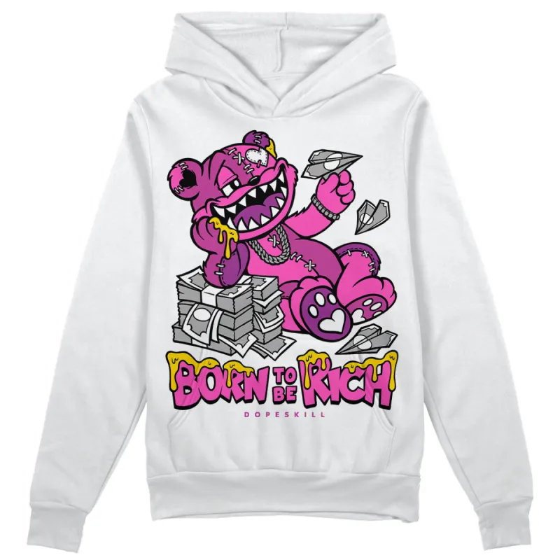 Hyper Violet 4s DopeSkill Hoodie Sweatshirt Born To Be Rich Graphic sold by DopeSkill