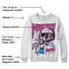Hyper Violet 4s DopeSkill Sweatshirt Mystery Ghostly Grasp Graphic sold by DopeSkill