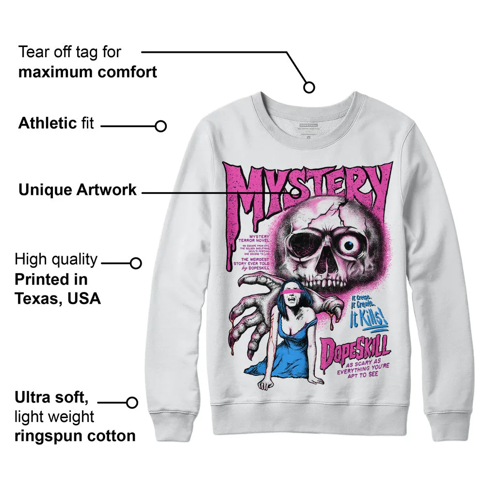 Hyper Violet 4s DopeSkill Sweatshirt Mystery Ghostly Grasp Graphic sold by DopeSkill product image thumbnail 3