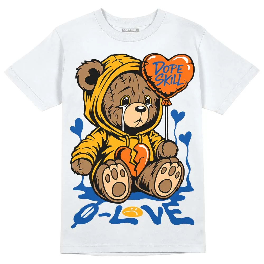 Dunk Blue Jay and University Gold DopeSkill T-Shirt NoLove Bear Graphic sold by DopeSkill