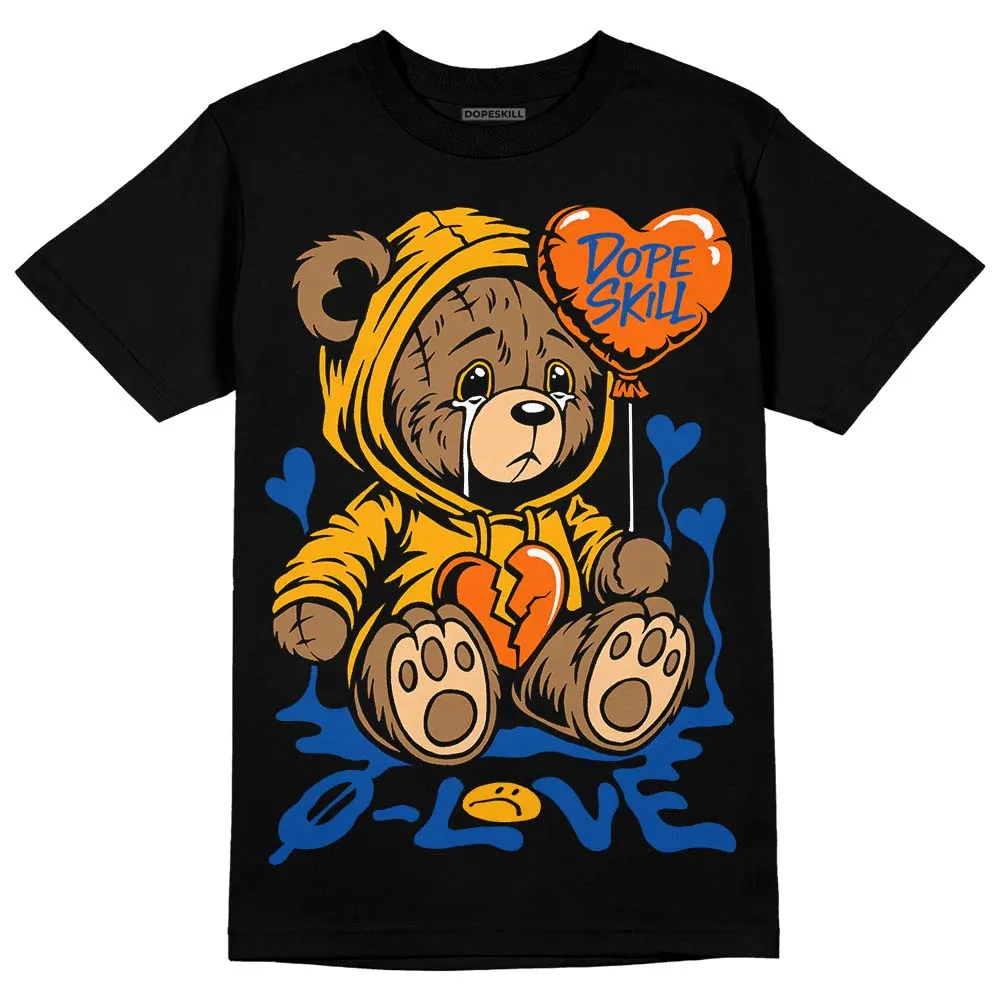 Dunk Blue Jay and University Gold DopeSkill T-Shirt NoLove Bear Graphic sold by DopeSkill product image thumbnail 2