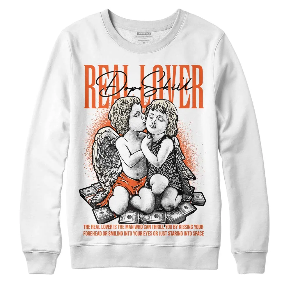 Georgia Peach 3s DopeSkill Sweatshirt Real Lover Graphic sold by DopeSkill product image thumbnail 2