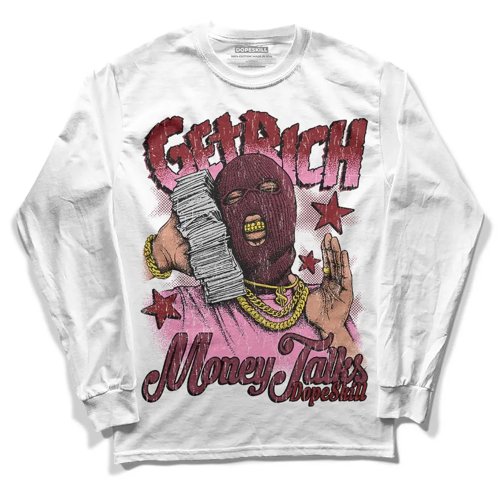 Team Red 1s DopeSkill Long Sleeve T-Shirt Get Rich Graphic sold by DopeSkill