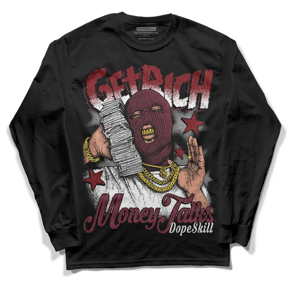 Team Red 1s DopeSkill Long Sleeve T-Shirt Get Rich Graphic sold by DopeSkill product image thumbnail 2