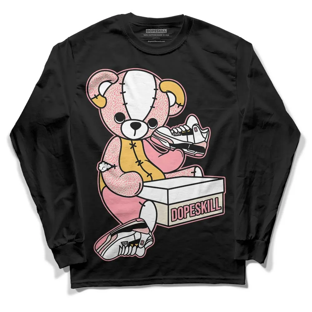 Red Stardust 3s DopeSkill Long Sleeve T-Shirt Sneakerhead BEAR Graphic sold by DopeSkill product image thumbnail 2