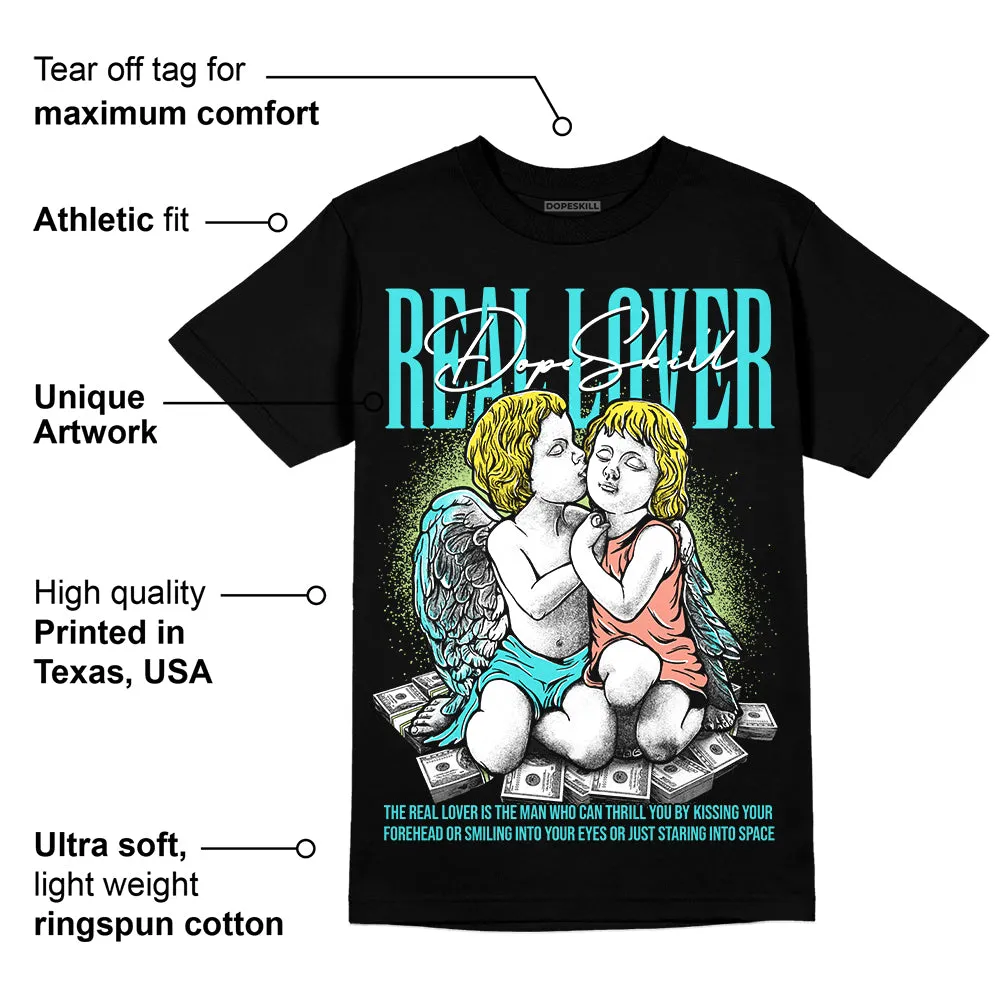 Cyan Burst 9060 DopeSkill T-Shirt Real Lover Graphic sold by DopeSkill product image thumbnail 3