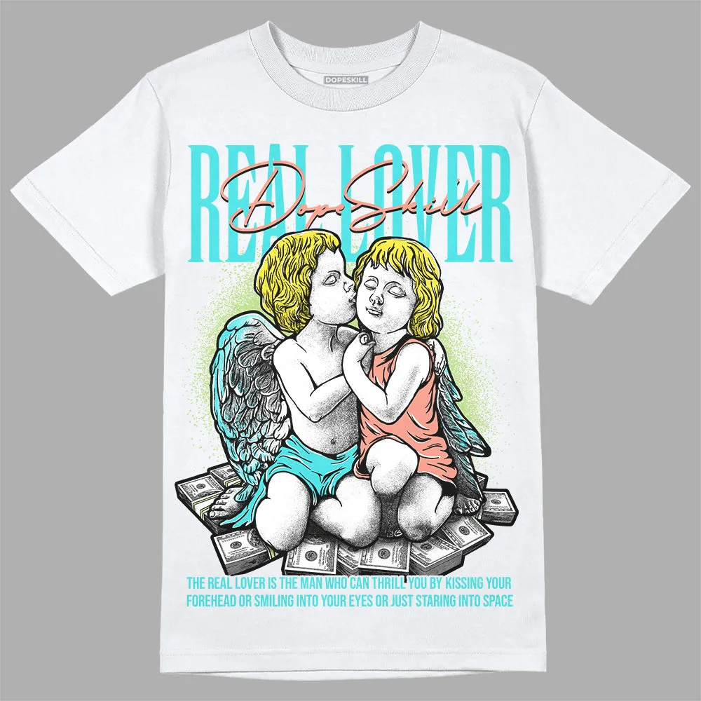 Cyan Burst 9060 DopeSkill T-Shirt Real Lover Graphic sold by DopeSkill product image thumbnail 2