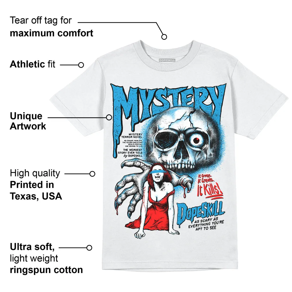 Military Blue 4s DopeSkill T-Shirt Mystery Ghostly Grasp Graphic sold by DopeSkill product image thumbnail 3