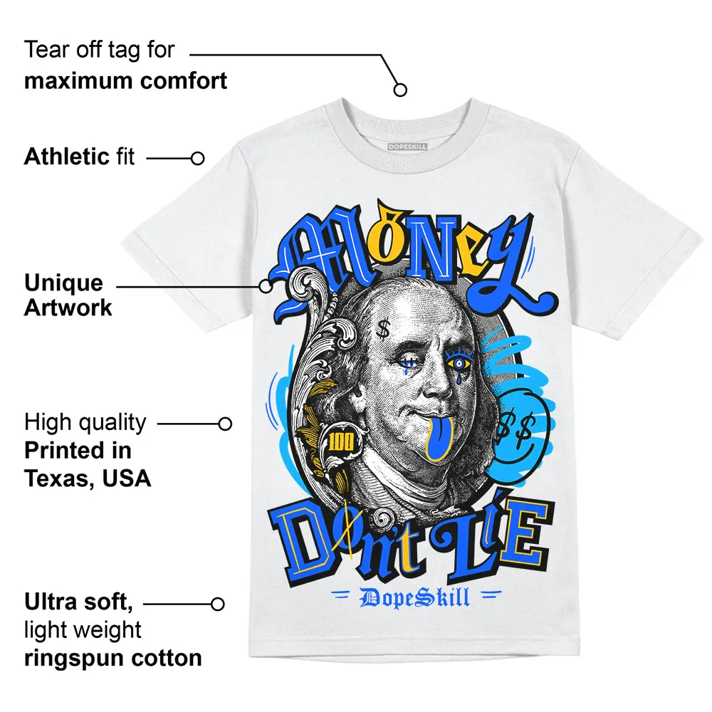 Royal Blue Collection DopeSkill T-Shirt Money Don't Lie Graphic sold by DopeSkill product image thumbnail 3