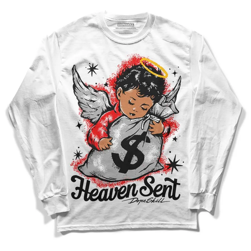 Shadow 1s DopeSkill Long Sleeve T-Shirt Heaven Sent Graphic sold by DopeSkill product image thumbnail 2