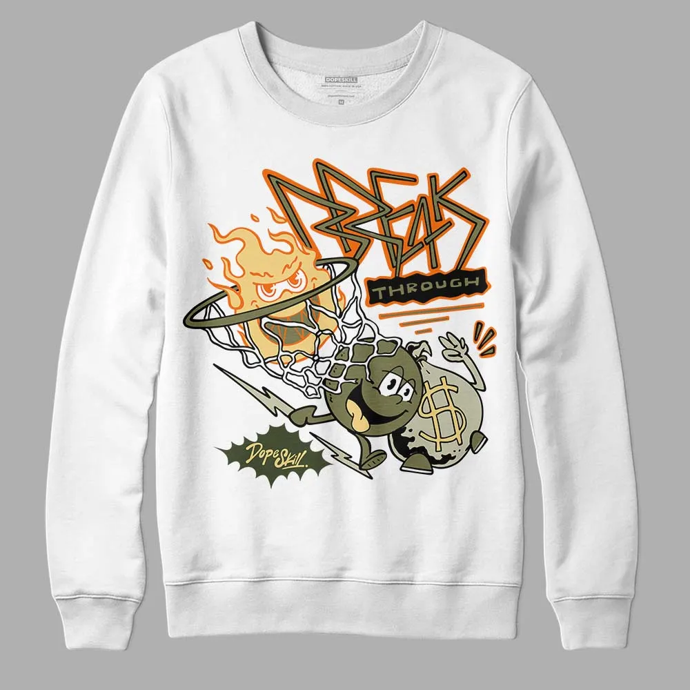 Craft Olive 4s DopeSkill Sweatshirt Break Through Graphic sold by DopeSkill product image thumbnail 2