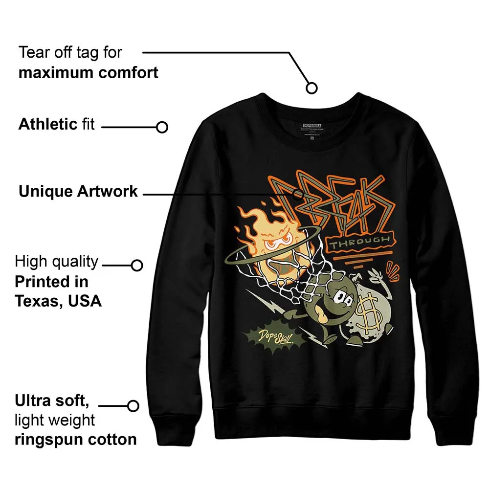 Craft Olive 4s DopeSkill Sweatshirt Break Through Graphic sold by DopeSkill product image thumbnail 3