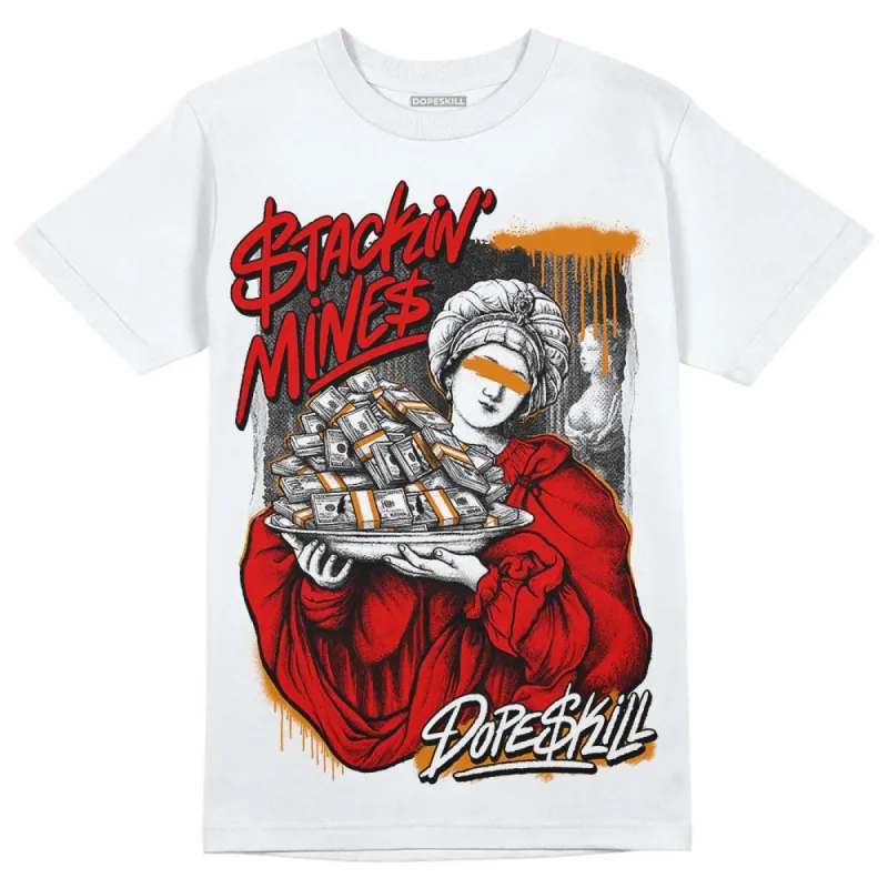 Red Cement 4S DopeSkill T-Shirt Stackin Mines Graphic sold by DopeSkill