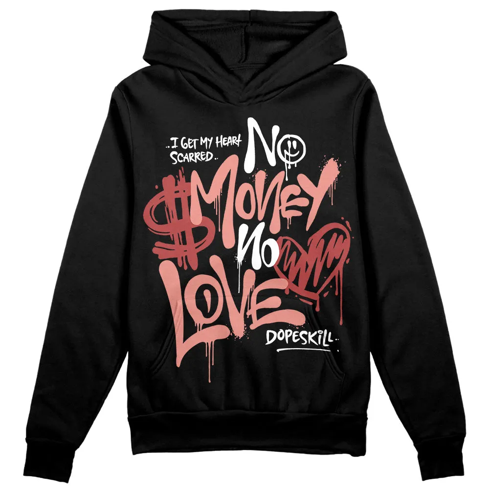 Dune Red 13s DopeSkill Hoodie Sweatshirt No Money No Love Typo Graphic sold by DopeSkill product image thumbnail 2