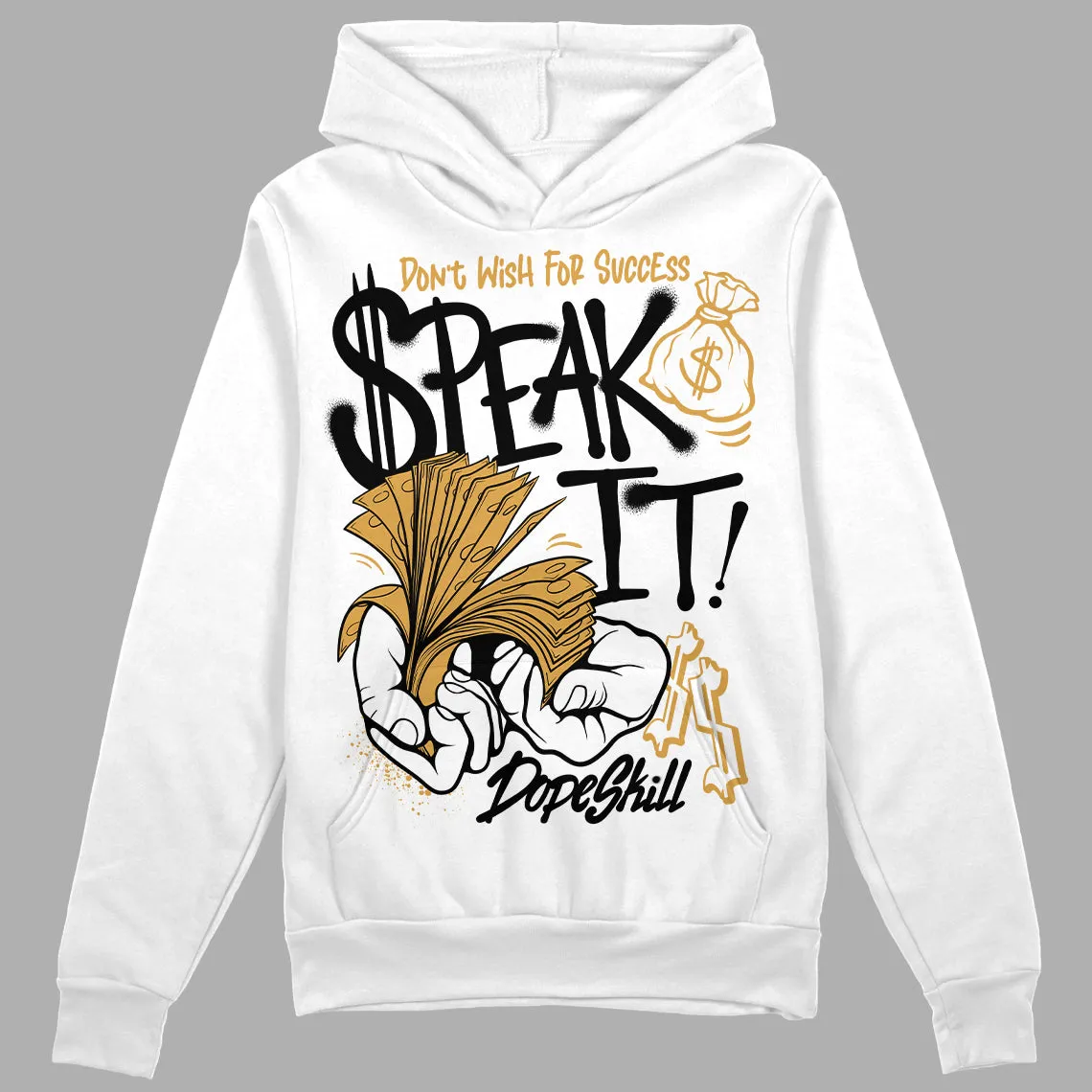 Gratitude 11s DopeSkill Hoodie Sweatshirt Speak It Graphic sold by DopeSkill