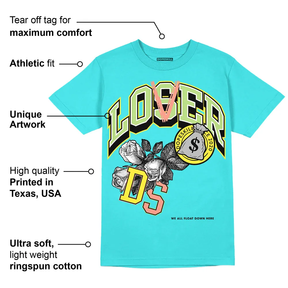 Cyan Burst 9060 DopeSkill Virtual Blue T-Shirt Loser Lover Graphic sold by DopeSkill product image thumbnail 2